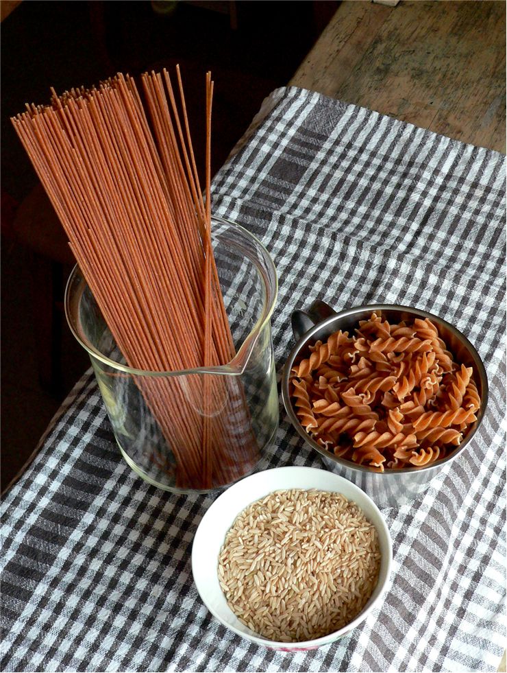 Brown Spaghetti and Pasta