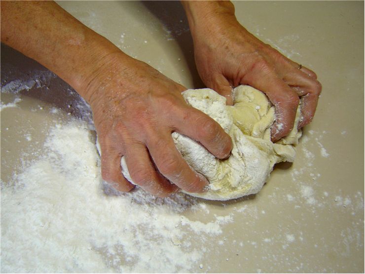 Making Spaghetti Dough