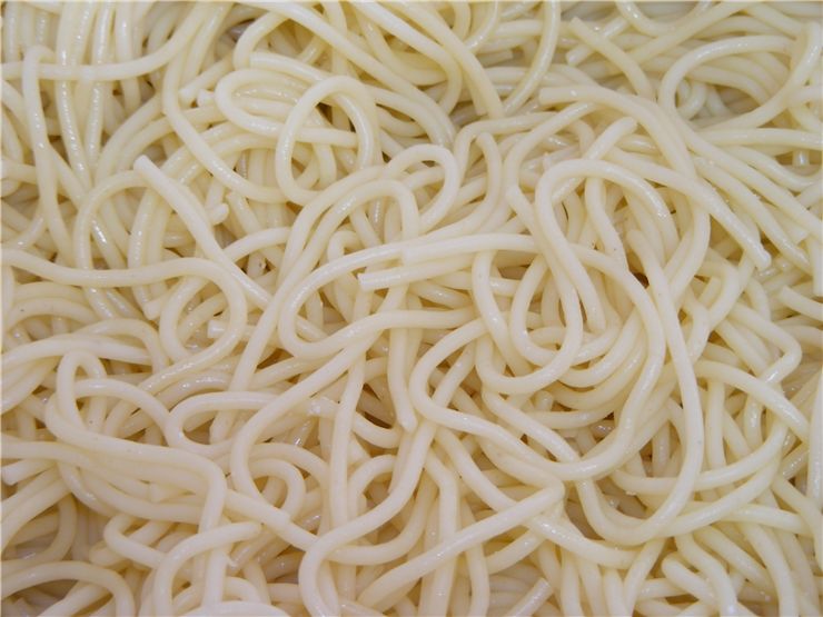 Spaghetti with Cream Cheese